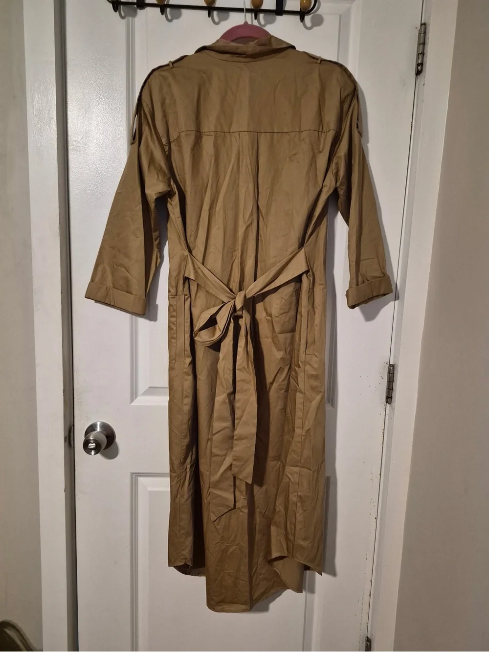 Zara Trafaluc Tan dress Jacket size M - Picture 4 of 4